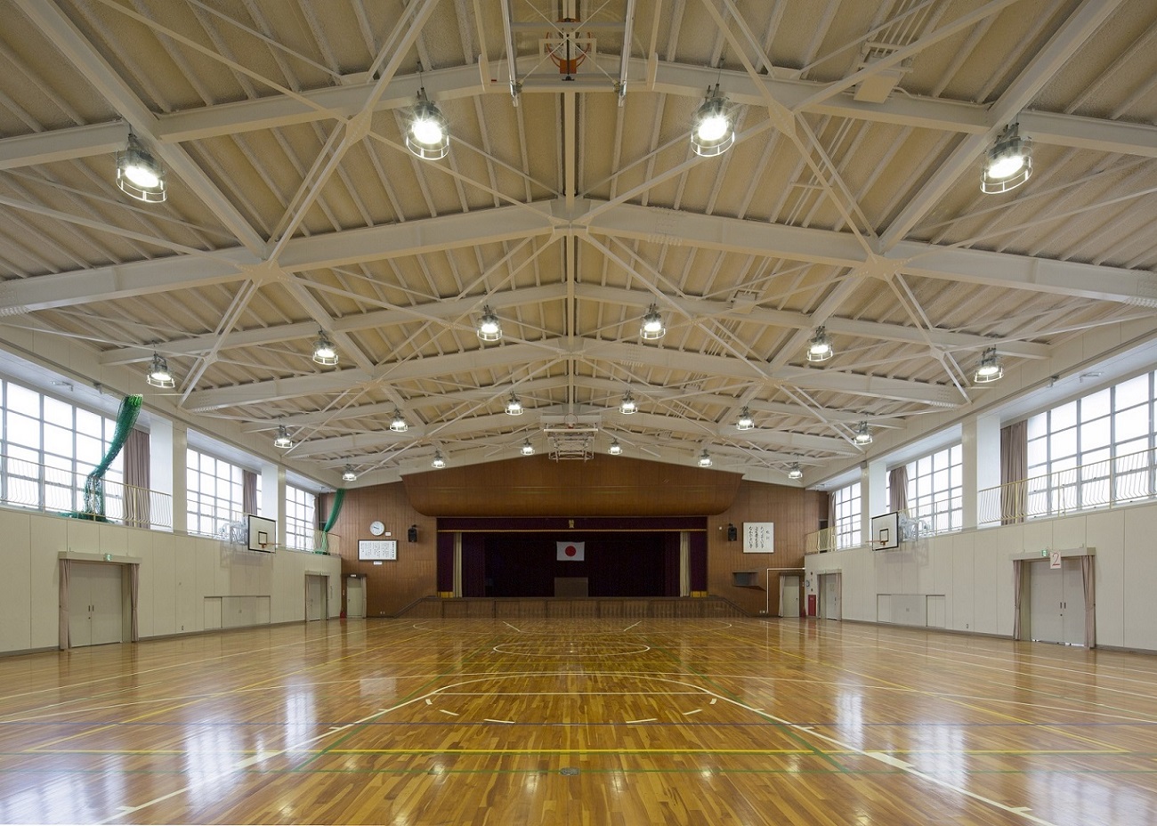 小学　体育館 師勝東小学校体育館改修工事（1期工事）